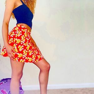Floral skirt